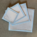 18 Mesh Canvas with Light Blue Binding