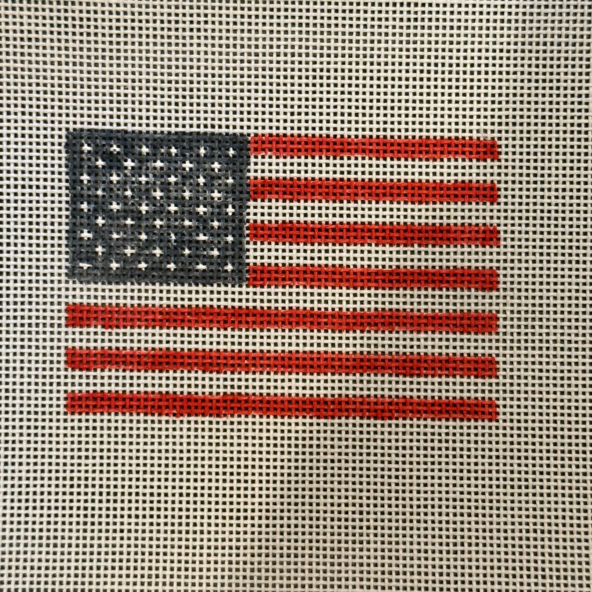 American Flag Needlepoint Canvas