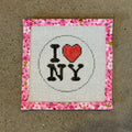 I Love NY Needlepoint Canvas