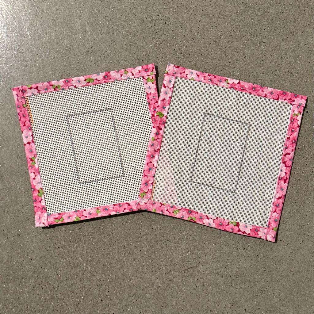 Luggage Tag Outline Canvas