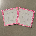 Luggage Tag Outline Canvas