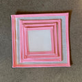 18 Mesh Canvas with Pink Binding