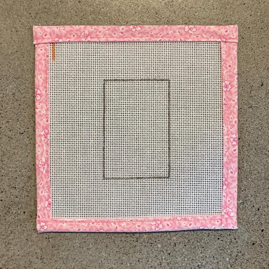 Luggage Tag Outline Canvas