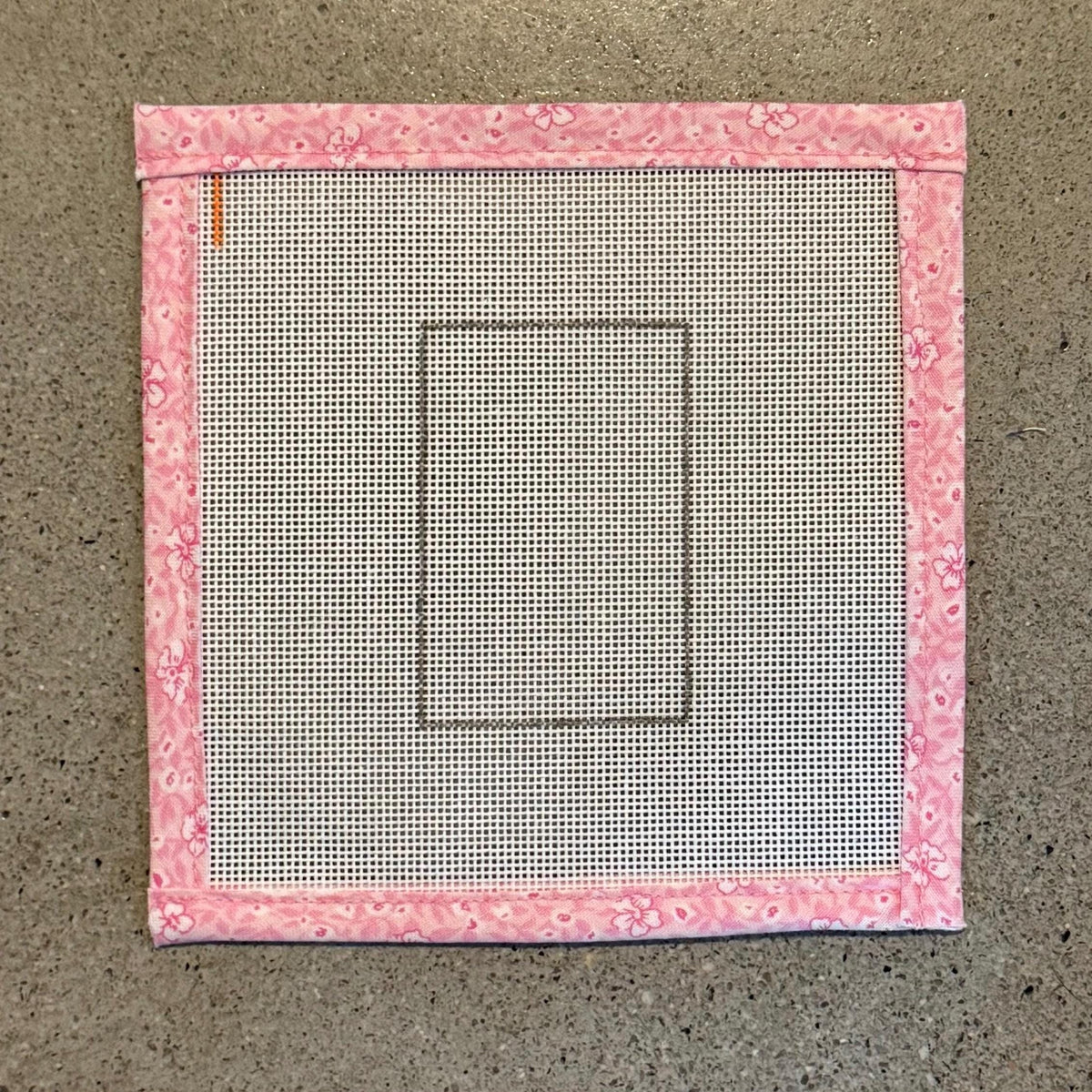 Luggage Tag Outline Canvas
