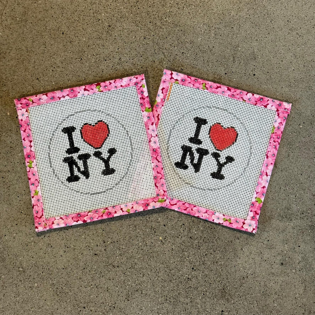I Love NY Needlepoint Canvas