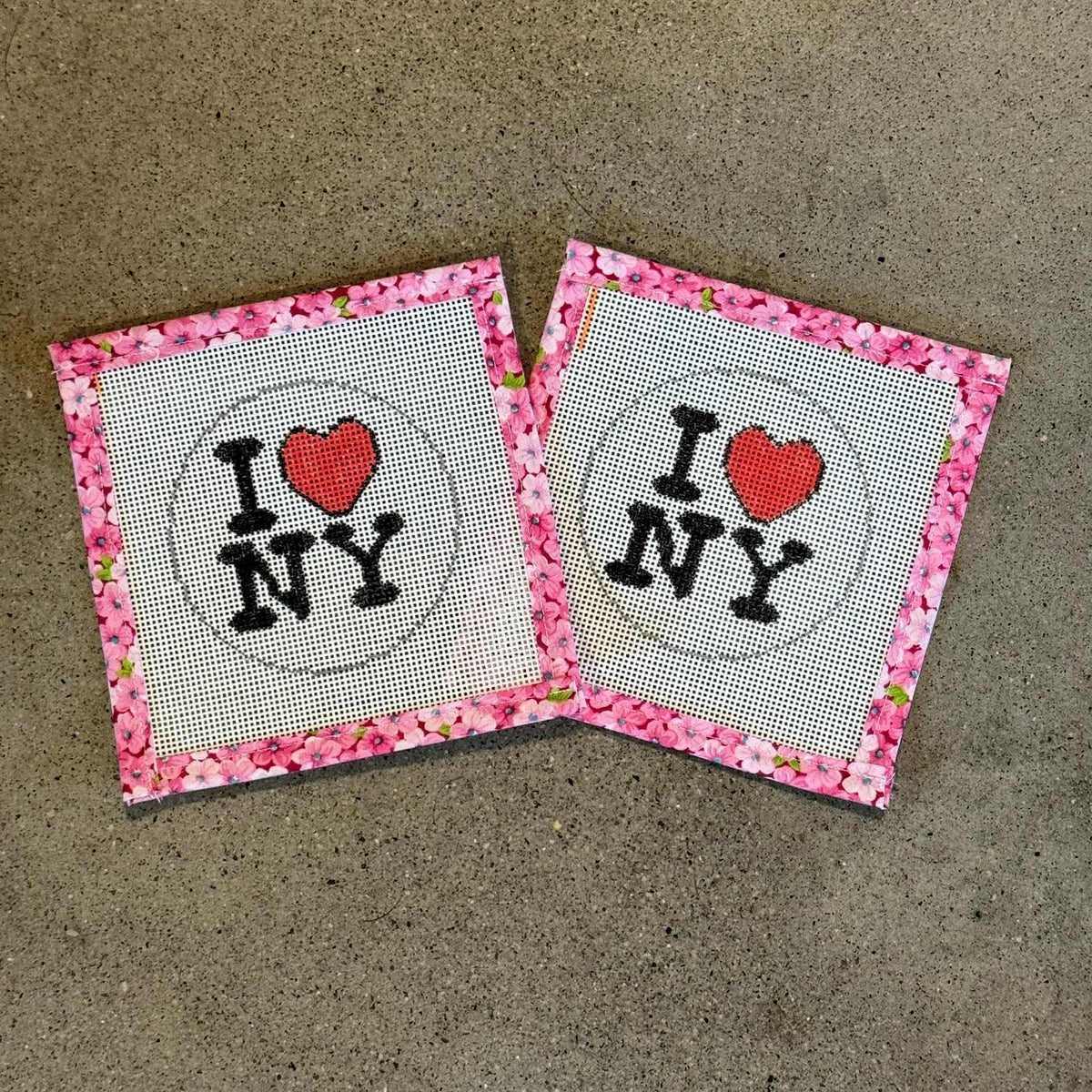 I Love NY Needlepoint Canvas