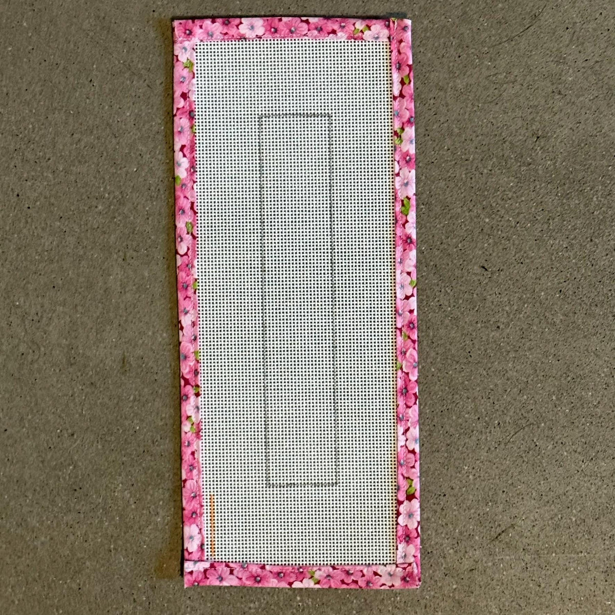 Key Fob Outline Canvas